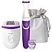 Epilatore Satinelle Essential BRP505/00 Wet & Dry Colore Viola / Bianco - Foto miniatura 1