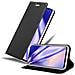 Custodia Compatibile Con Huawei Mate 20 In Classy Nero - Coperchio Protettiva Con Chiusura Magnetica, Funzione Stand E Tasca Per Le Carte - Foto miniatura 1