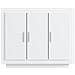Credenza Bianca 92x35x75 cm in Legno Multistrato - Foto miniatura 9