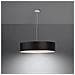 Lampadario Skala 50 Bianco Sl. 0758 - Minimalista Lampadari Nero 102x50x50 Cm - Foto miniatura 3