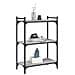 Libreria A 3 Ripiani Grigio Sonoma 60x30x86cm Legno Multistrato - Foto miniatura 3
