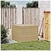 Contenitore Da Giardino Beige Misto 291l In Polyrattan - Foto miniatura 3