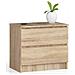 Comodino K60, 2 cassetti, 60x40x55 cm, Colore Sonoma Quercia - Foto miniatura 1