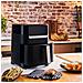 Friggitrice ad Aria 4.2 L 1550 W Colore Nero - Foto miniatura 12