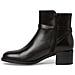 Black Casual Closed Booties Stivaletti Pelle Scarpe Donna Nero Eu 37, 1-25017-41 001 - Foto miniatura 3