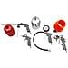 Kit Accessori Per Compressore 5 Pezzi Zi-comzub5 - Foto miniatura 1