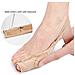 Separatore Per Dita Dei Piedi In Pizzo Per La Correzione Dell'alluce Valgo E Il Sollievo Dal Dolore Ai Piedi  L - Foto miniatura 4