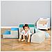 Set 4 Blocchi di Costruzioni Morbidi per Bambini da 1-3 Anni Modulabile, Multicolore - Foto miniatura 5