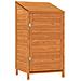 Capanno Da Giardino Marrone 55x52x112cm Legno Massello Di Abete - Foto miniatura 1
