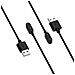 Cavo Di Ricarica Usb-a Da 1 Metro Con Chip Di Protezione Black - Foto miniatura 1