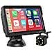 Schermo 7"" Carplay Bluetooth Parabrezza Con Retrocamera - Foto miniatura 1
