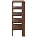 Scarpiera Rovere Marrone 61x32x87,5 cm in Truciolato - Foto miniatura 5