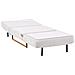Divano Letto Singolo Jerslev Tessuto Bianco Sporco - Foto miniatura 3