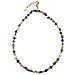 Collana Talismano Di Luce Multicolore In Ottone Placcato Oro - Foto miniatura 1