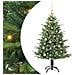 Albero di Natale artificiale preilluminato con set di palline - Foto miniatura 1
