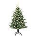 Albero di Natale artificiale preilluminato con set di palline - Foto miniatura 3