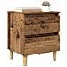 Mobiletti da letto 2 pcs Legno vecchio 40 x 35 x 50 cm - Foto miniatura 3