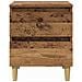 Mobiletti da letto 2 pcs Legno vecchio 40 x 35 x 50 cm - Foto miniatura 7
