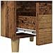 Mobiletti da letto 2 pcs Legno vecchio 40 x 35 x 50 cm - Foto miniatura 9