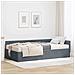 Struttura Letto Angolare con Materasso 2 pcs Grigio Velluto - Foto miniatura 2