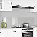 Rivestimento da Cucina 2 pcs Trasparente 80 x 40 cm - Foto miniatura 2