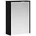 Mobiletto per specchio da bagno Rovere Nero 43 x 16 x 62.5 cm - Foto miniatura 1
