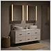 Set di mobili per il bagno 5 pcs Bianco - Foto miniatura 2