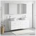 Set di mobili per il bagno 5 pcs Bianco - Foto miniatura 4