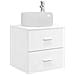 Set di mobili per il bagno 5 pcs Bianco - Foto miniatura 5