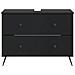 Armadio per Lavabo da Bagno BREDA Nero 82 x 41 x 59 cm - Foto miniatura 4