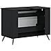 Armadio per Lavabo da Bagno BREDA Nero 82 x 41 x 59 cm - Foto miniatura 6