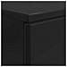 Armadio per Lavabo da Bagno BREDA Nero 82 x 41 x 59 cm - Foto miniatura 7