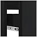 Armadio per Lavabo da Bagno BREDA Nero 82 x 41 x 59 cm - Foto miniatura 8