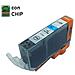 Cartuccia Compatibile Canon Cli-526c Ciano Con Chip - Foto miniatura 4
