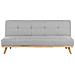 Divano Letto 3 Posti Grigio Chiaro Froya - Foto miniatura 1