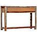 Tavolo Consolle con 3 Cassetti 120x30x75 cm Legno di Sheesham - Foto miniatura 3