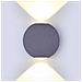 V-tac Vt-836 Lampada Led Cob 6w Da Parete Alluminio Grigio Wall Light Bianco Caldo 3000k Ip65 - Sku 8305 - Foto miniatura 1