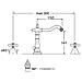 Batteria Bidet A Tre Fori, Bocca Antica Kiss Ks30 Ba - Foto miniatura 5