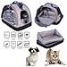 Trasportino Per Cani E Gatti Cuccia & Borsa 3 In 1 Max 6 Kg Trasformer Kalimantan - Foto miniatura 1