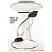 2in1 Wine Decanter Drying Stand - Veloce Spotless Caraffa Dryer Compatto Pieghevole Rack Per La Conservazione Sicura - Incl. Gomma Nera Top (slittamento Non Anti Scratch)  - Foto miniatura 4