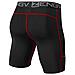 Uomo 3 Pack Compression Shorts Fresco E Asciutto Pantaloncini Da Corsa Strato Di Base Con Tasche Del Telefono Per La Boxe Addestramento Allenamento Palestra (1011-3black-s)  - Foto miniatura 2