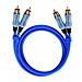 BEAT! INTERLINK Blue 3m 3m 2 x RCA Blu cavo audio - Foto miniatura 1