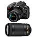 D3400 + AF-P DX NIKKOR 18-55mm VR + AF-P DX NIKKOR 70-300mm f / 4.5-6.3G ED VR, Auto, Nuvoloso, Direct sunlight, Flash, Fluorescente, Incandescente, Ombra, Paesaggio, Ritratto, Neutrale, Vivace, Elettronico, Ottico, AC, Batteria, Kit fotocamere SLR - Foto miniatura 9