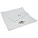 Set Asciugamano Copiola Salvietta Bagno In Spugna 100% Cotone Mod Gufetti Copiola Bianco - Foto miniatura 6