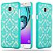 Custodia Compatibile Con Samsung Galaxy A5 2016 In Verde - Hard Case Coperchio Protettivo Con Disegno Floreale Paisley Henné Contro I Graffi E Gli Urti - Foto miniatura 1