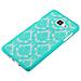 Custodia Compatibile Con Samsung Galaxy A5 2016 In Verde - Hard Case Coperchio Protettivo Con Disegno Floreale Paisley Henné Contro I Graffi E Gli Urti - Foto miniatura 4