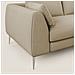 Plano Divano Lineare In Microfibra Tecnica T11 Beige - Foto miniatura 4