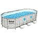Set Piscina Power Steel Swim Serie Vista 549x274x122 Cm - Foto miniatura 7