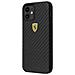 Ferrari Hard Cover On Track Silicone Black, For Apple Iphone 12 Mini, Fessihcp12sbk (fessihcp12sbk) - Foto miniatura 1