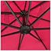 Ombrello Offset Molokai Quadrato 3x3m Fucsia + Copertura - Foto miniatura 12